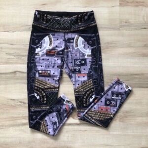 Reebok Lux Bold Baroque Twisted Tights